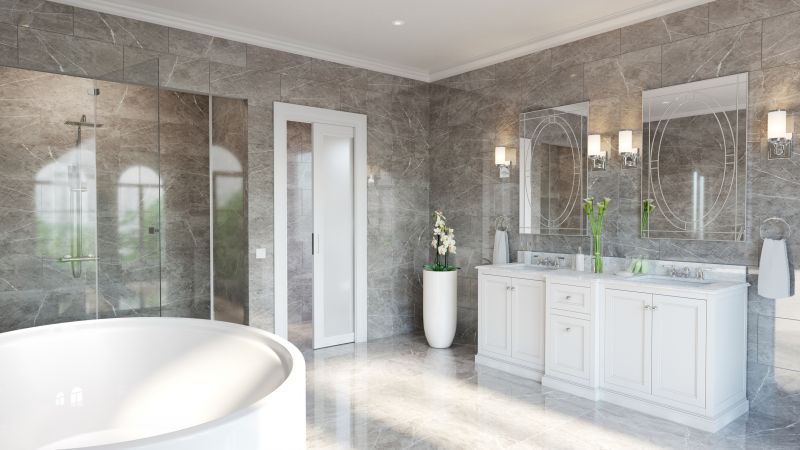 Luxury Master Bathroom Flooring